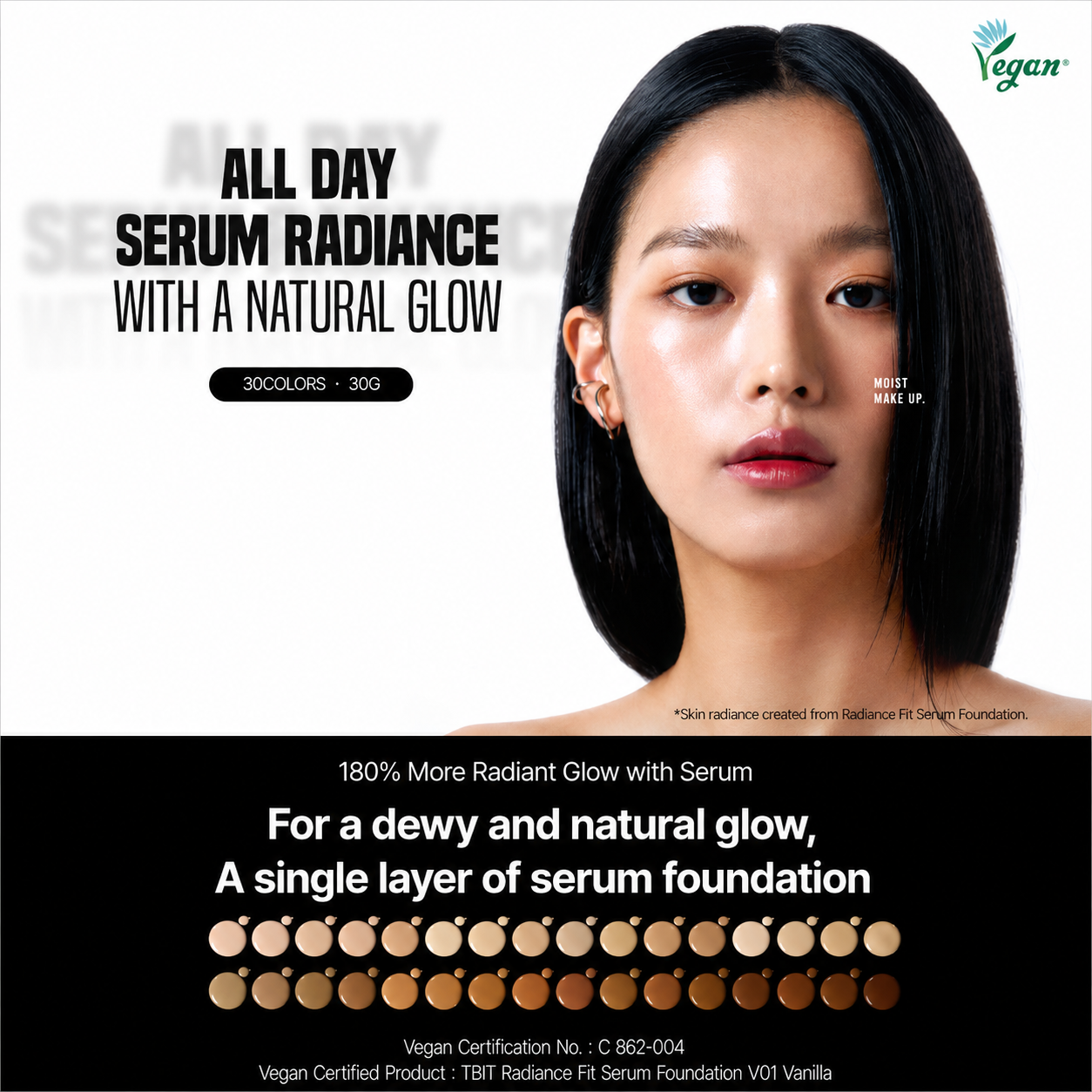 TFIT Radiance Fit Serum Foundation 30g