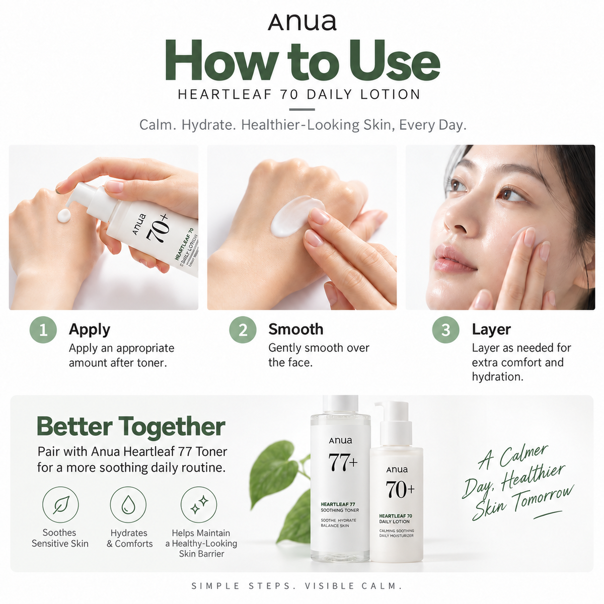 ANUA Heartleaf 70 Daily Lotion