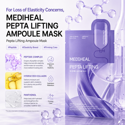 Load image 1 in gallery view. MEDIHEAL Double Calming, Hyalu Moist & Pepta Lifting Masks