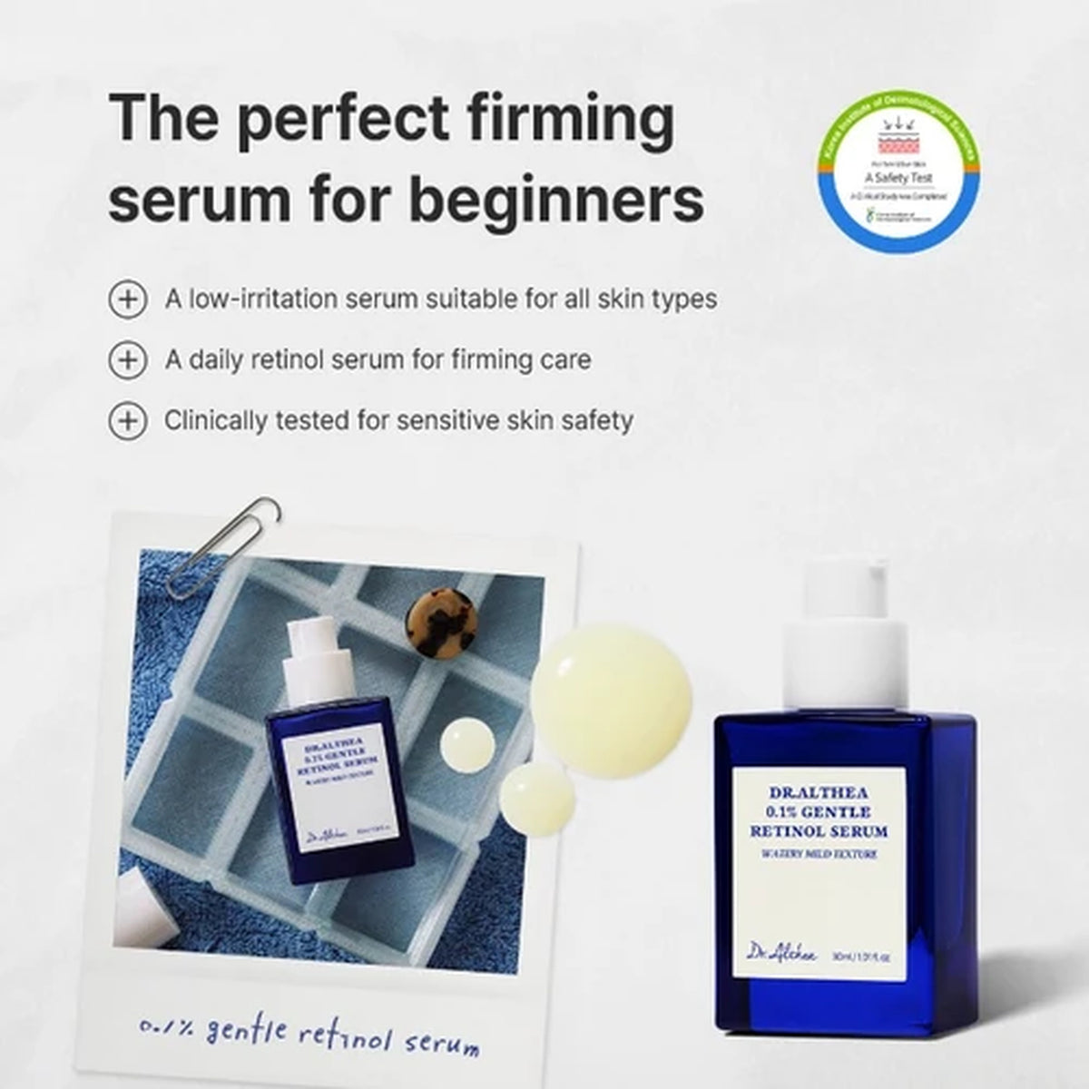 DR.ALTHEA 0.1% Gentle Retinol Serum 30ml