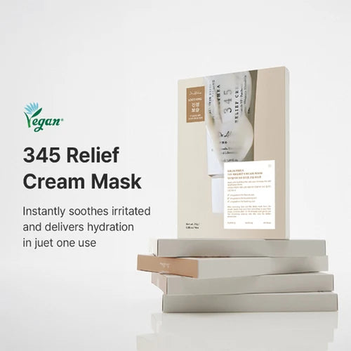 Load image 1 in gallery view. DR.ALTHEA 345 Relief Cream Mask Set 4 Sheets