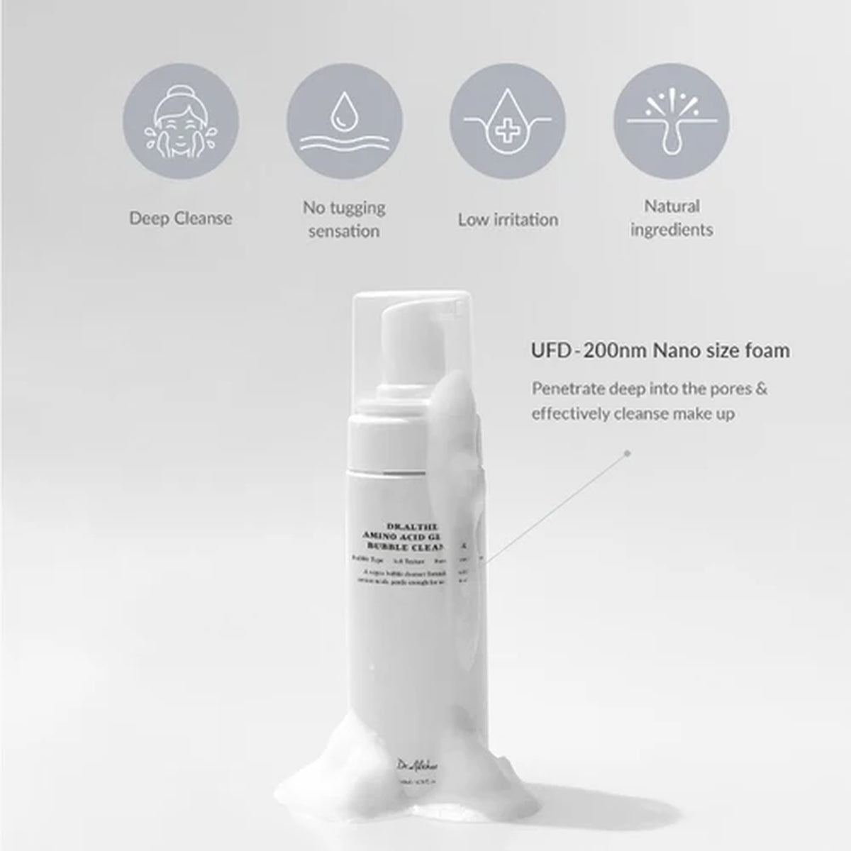 DR.ALTHEA Amino Acid Gentle Bubble Cleanser 140ml
