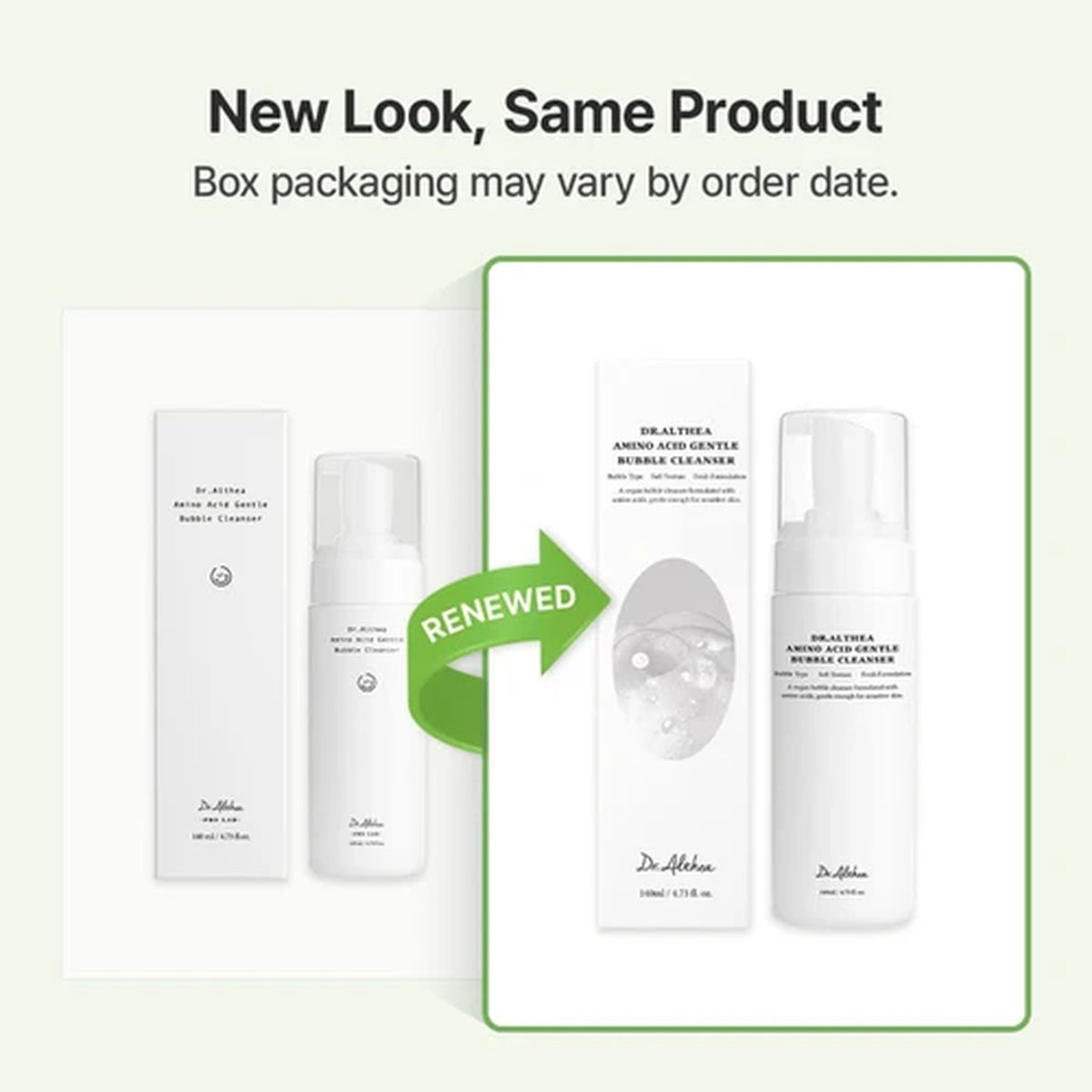 DR.ALTHEA Amino Acid Gentle Bubble Cleanser 140ml