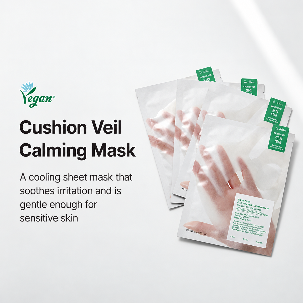 DR.ALTHEA Cushion Veil Calming Mask Set 4 Sheets