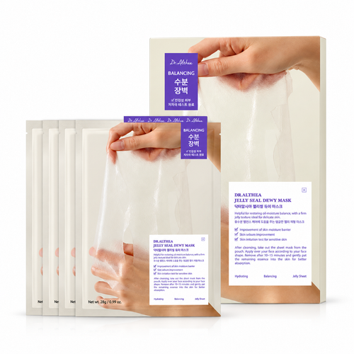 Load image 1 in gallery view. DR.ALTHEA Jelly Seal Dewy Mask Set 4 Sheets