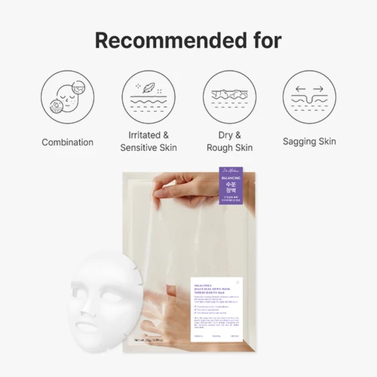 DR.ALTHEA Jelly Seal Dewy Mask Set 4 Sheets