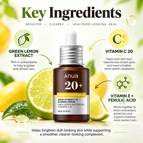 Load image 1 in gallery view. ANUA Green Lemon Vita C Blemish Serum