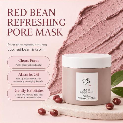 Load image 1 in gallery view. BEAUTY OF JOSEON Red Bean Refreshing Pore Mask
