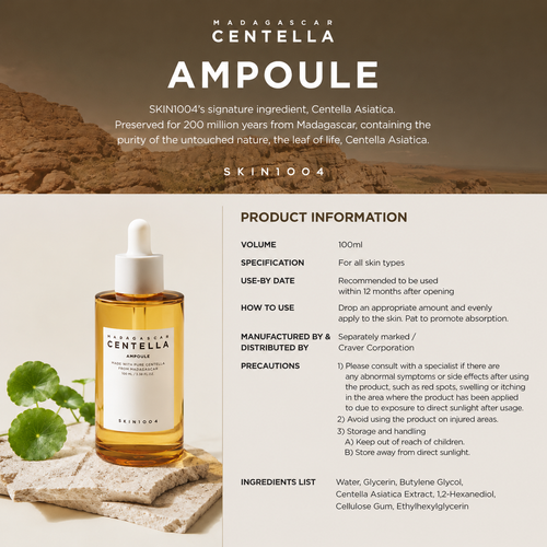 Load image 1 in gallery view. SKIN1004 Madagascar Centella Ampoule