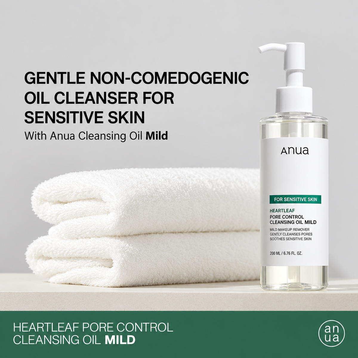 ANUA Heartleaf Pore Cleansing Oil Mild