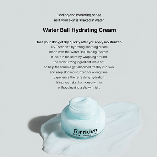 Load image 1 in gallery view. TORRIDEN DIVE-IN Low Molecular Hyaluronic Acid Soothing Cream