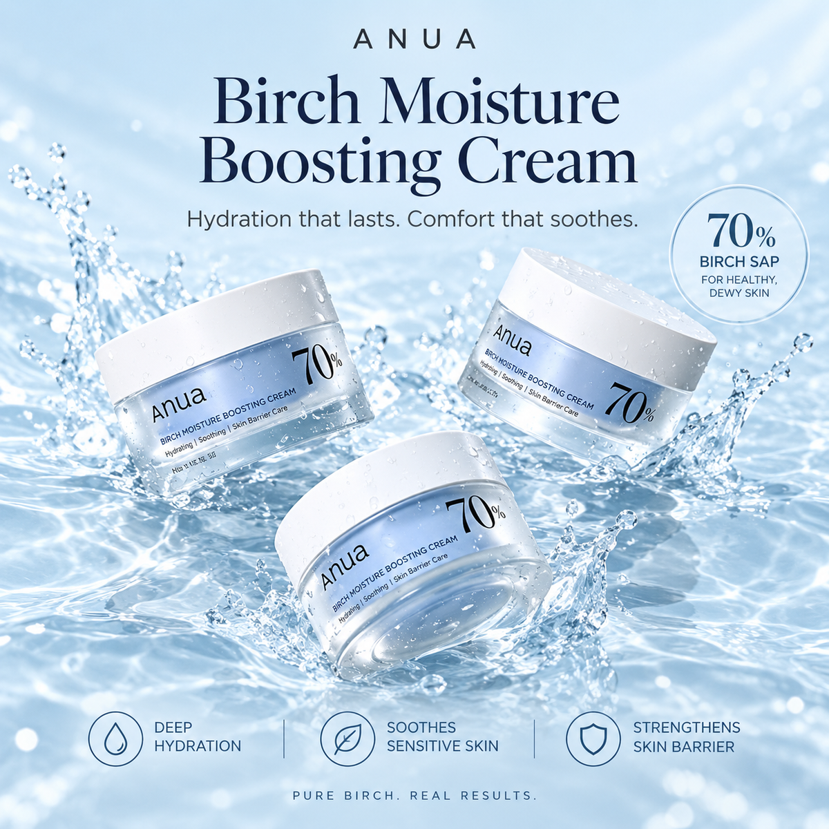 ANUA Birch 70 Moisture Boosting Cream