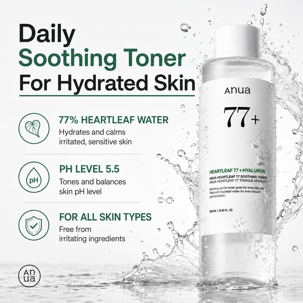 ANUA Heartleaf 77 Soothing Toner