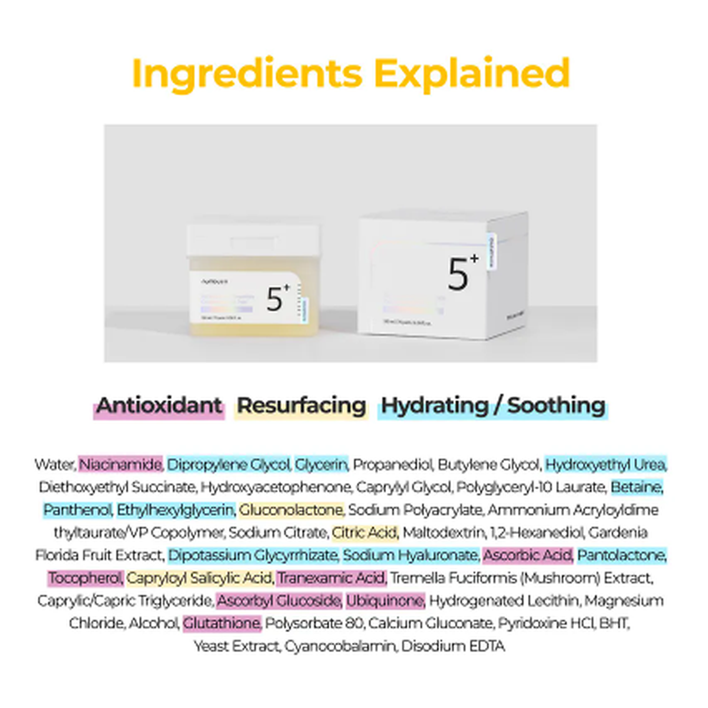 NUMBUZIN No.5 Vitamin-Niacinamide Concentrated Pad