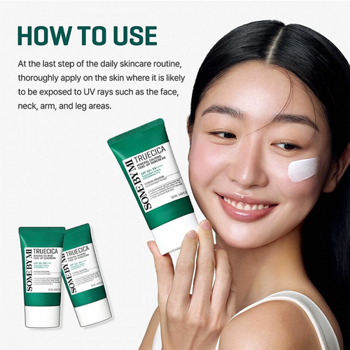Load image 1 in gallery view. SOME BY MI	Truecica Mineral Calming Tone Up Suncream